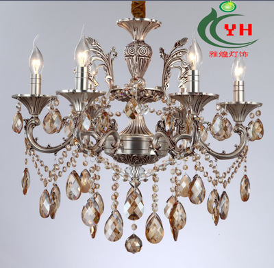 雅煌灯饰 探索98013翡翠水晶吊灯的璀璨世界