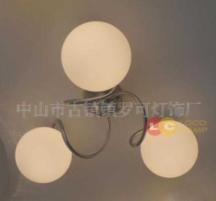 简约玻璃吸顶灯 光影艺术与空间美学的现代融合